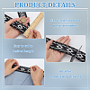 10Yards Ethnic Style Rhombus Polyester Ribbon SRIB-FG0001-35A-3