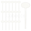 24Pcs Transparent Acrylic Stirring Rods AJEW-FG0003-15A-1