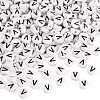 500Pcs Acrylic Beads SACR-TA0001-55V-1