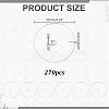 270Pcs EVA Foam Material Earring Pads FIND-AR0006-80-2