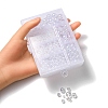 5 Style Transparent Acrylic Beads TACR-YW0001-72-5