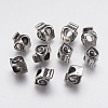 304 Stainless Steel European Beads Enamel Settings STAS-J022-090AS-2
