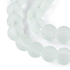 Baking Paint Transparent Glass Bead Strands GLAA-S031-4mm-29-3