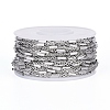 Tarnish Resistant 304 Stainless Steel Cable Chains CHS-D029-01P-2
