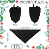 1Pc Polyester Headbands OHAR-CN0001-03B-2