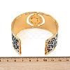 304 Stainless Steel Cuff Bangles for Women BJEW-K285-01A-G-5