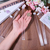 Transparent Tube Plastic Bead Containers with Lids CON-WH0092-81A-3