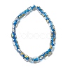 Handmade Gold Foil and Silver Foil Lampwork Beads FOIL-C001-01A-08-2