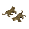 Alloy Kitten Cabochons PALLOY-WH0072-73D-AB-2