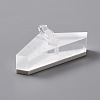 Triangle Acrylic Finger Ring Display Stands RDIS-WH0001-21-1