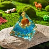 Purple Aventurine Crystal Pyramid Decorations JX070A-3
