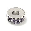 Rack Plating Brass with Cubic Zirconia Beads KK-B091-04A-2