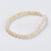 Natural Topaz Jade Beads Strands G-G515-6mm-03B-2