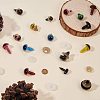 Craft Plastic Doll Eyes Stuffed Toy Eyes DIY-PH0001-62-5