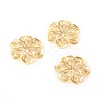 Brass Filigree Joiners Links KK-I669-15G-1