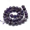 Natural Amethyst Beads Strands G-R446-4mm-20-2
