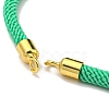 Nylon Cords Bracelet Makings Fit for Connector Charms AJEW-P116-02G-01-2