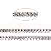 Tarnish Resistant 304 Stainless Steel Cuban Link Chains CHS-K016-03C-P-4