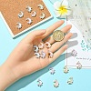 10Pcs Alloy Glass Pendants FIND-YW0008-90A-5