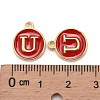 Golden Plated Alloy Enamel Charms LS-ENAM-S118-03U-3