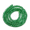 Transparent Glass Beads Strands GLAA-C019-01B-05-3