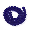 Transparent Glass Beads Strands GLAA-T032-T8mm-MD15-2