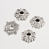 Tibetan Style Alloy Bead Caps LS-TIBEB-Q022-AS-FF-2