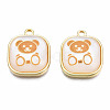 Resin Pendants PALLOY-N161-004-NR-2