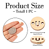 Real 14K Gold Plated Brass Connector Charms KK-TAC0017-04G-01-2