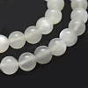 Natural White Moonstone Beads Strands G-P335-04-6mm-3