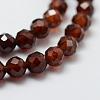 Natural Garnet Bead Strands G-G663-03-4mm-6