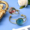 Brass Cuff Bangle Making KK-J184-49G-6