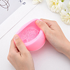 DIY 3D Girl Face Fondant Molds Kits DIY-OC0003-47-3