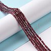 Natural Garnet Beads Strands G-P457-B01-22-A-4