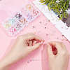 300Pcs 10 Colors Opaque Glass Beads GLAA-GO0001-02-5
