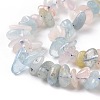 Natural Morganite Chip Beads Strands X-G-E271-84-4