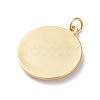 Valentine Theme Brass Pendants ZIRC-G160-32G-2