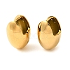 Real 18K Gold Plated 304 Stainless Stee Hoop Earrings EJEW-U009-02G-05-1