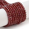 Natural Garnet Beads Strands G-B088-C11-03-1