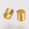 Brass Crimp Beads KK-L021-G-2