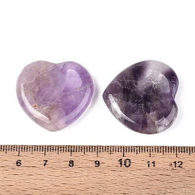 Natural Amethyst Worry Stones G-A213-09D-1