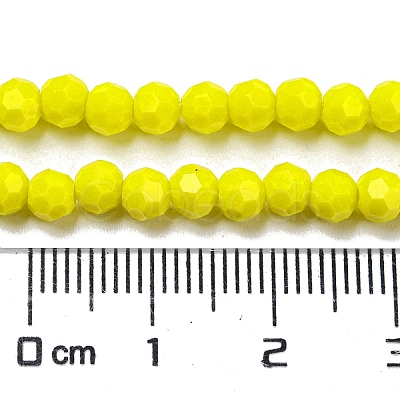 Opaque Glass Beads Stands EGLA-A035-P4mm-D04-1