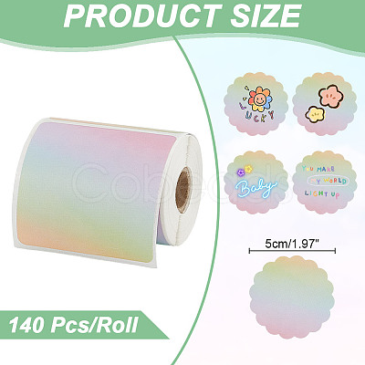 PET Adhesive Stickers DIY-WH0504-238-1