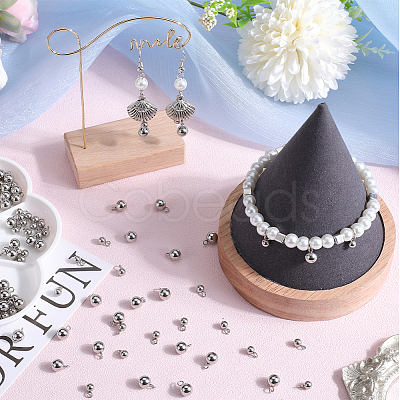 100Pcs 2 Styles 202F & 201 Stainless Steel Charms STAS-SC0006-33-1
