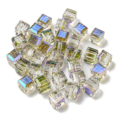 Electroplate Glass Beads EGLA-Z004-04B-05-1