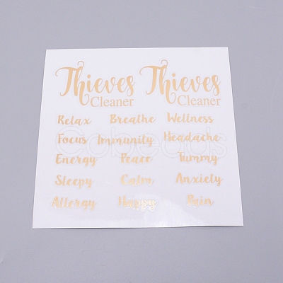 Waterproof Plastic Decorations Stickers DIY-WH0191-03A-1