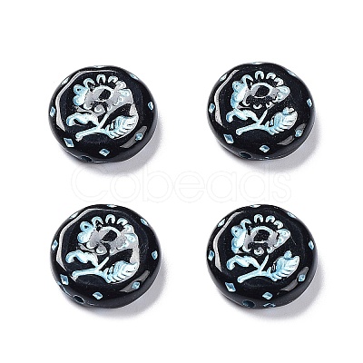 Opaque Acrylic Beads OACR-G016-27E-1