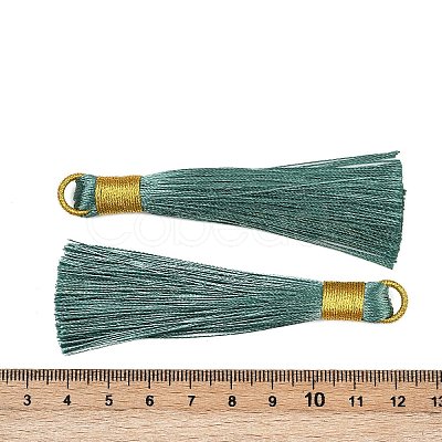 Polyester Tassel Pendants FIND-I009-D29-1