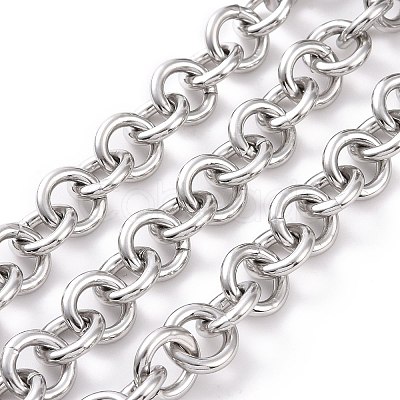 Tarnish Resistant 304 Stainless Steel Rolo Chains CHS-H013-07P-A-1