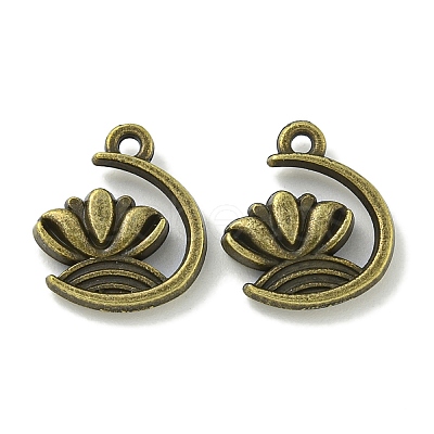 Tibetan Style Alloy Pendants TIBE-I026-6025AB-1